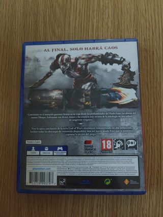 God of War III Remasterizado PS4