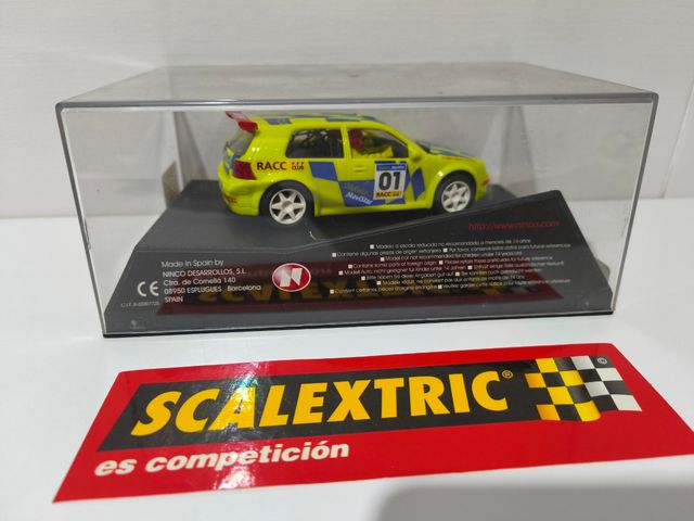 Scalextric Ninco VW Golf Rallyslot Catalunya