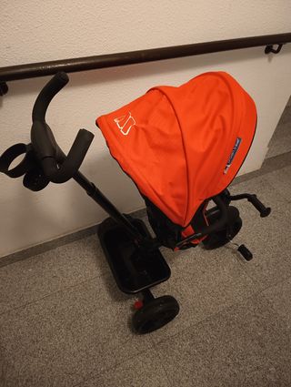 Triciclo Moltó Urban Trike Evolutivo negro y rojo