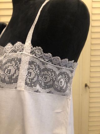 Camicetta da notte vintage in cotone