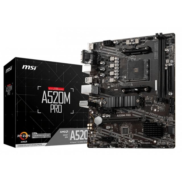 Placa Base A520M PRO MSI mATX AM4