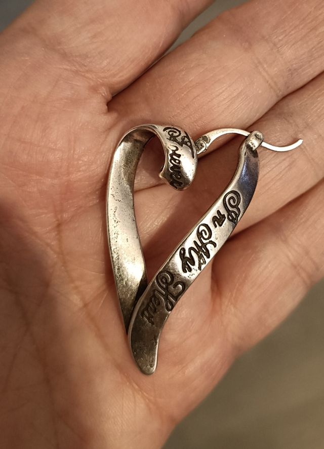 Pendientes Corazón Vintage Forever In My Heart