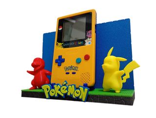 Display giallo Pokémon per Game Boy