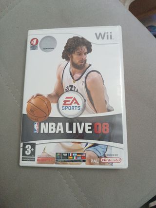 Wii NBA Live 08 EA Sports