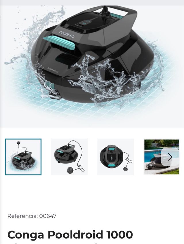 Conga Poolroid 1000 Limpiafondos Piscina