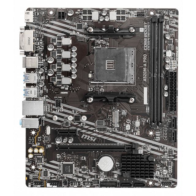 Placa Base MSI A520M-A PRO mATX