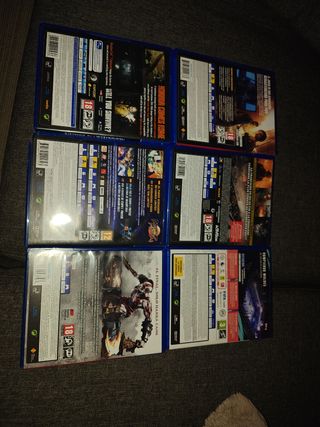 Lote 7 Juegos PS4: God of War, FIFA 20, Resident E