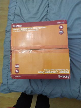 Horno Convección Halógeno Silvan 7L 800W