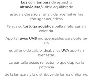 Lámpara UV ExoTerra tortuga/lagartos/anfibios
