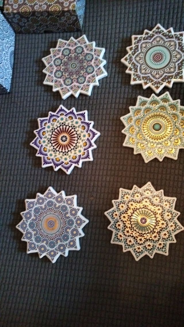 Reposavasos decorativos a 3€ cada pieza