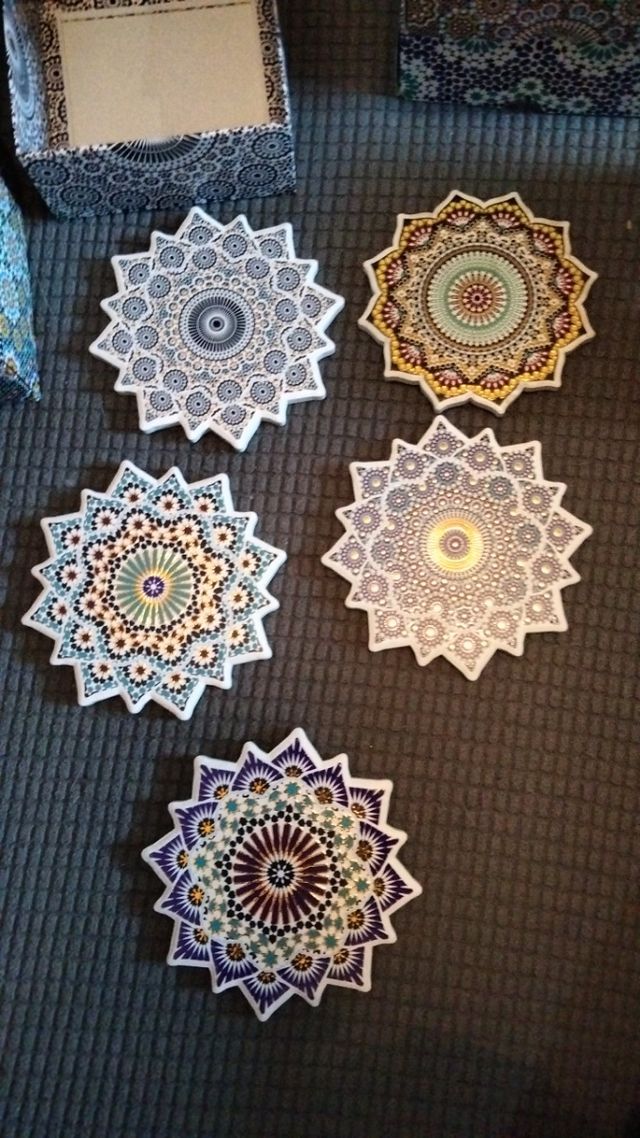 Reposavasos decorativos a 3€ cada pieza