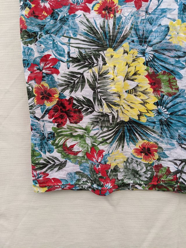 Maglietta OVER-D fiori S