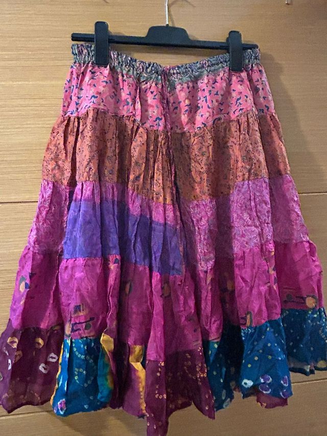 Falda hippie Mercadillo Talla XS