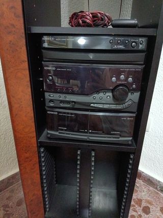 Equipo de música Kenwood vintage