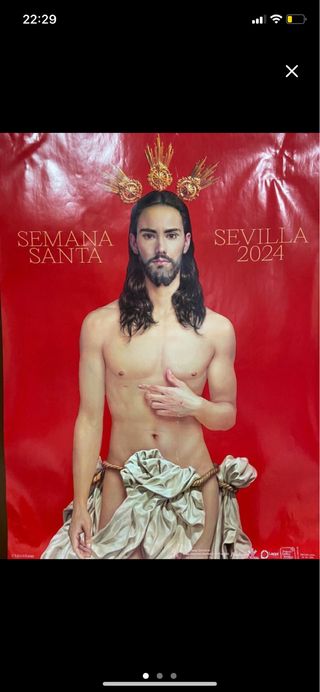 Cartel Salustiano Semana Santa Sevilla 2024