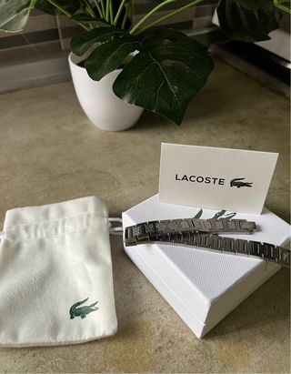 Pulsera Lacoste Plateada
