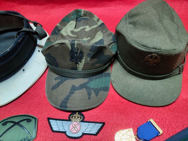 Lote militar variado 15 artículos