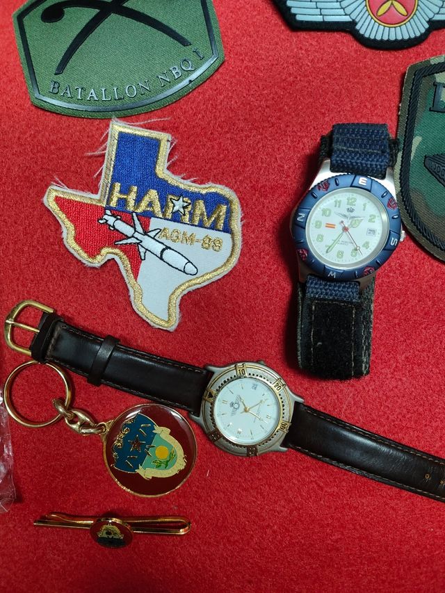 Lote militar variado 15 artículos