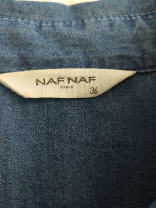 Camisa Vaquera Naf Naf Azul