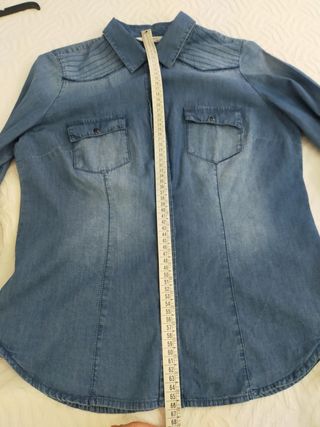 Camisa Vaquera Naf Naf Azul