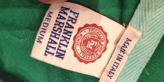 Polo Franklin & Marshall verde