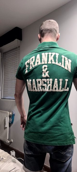 Polo Franklin & Marshall verde