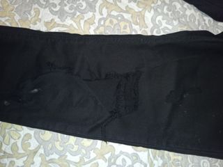 Pantalones Bershka Negros Rotos
