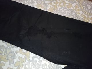 Pantalones Bershka Negros Rotos