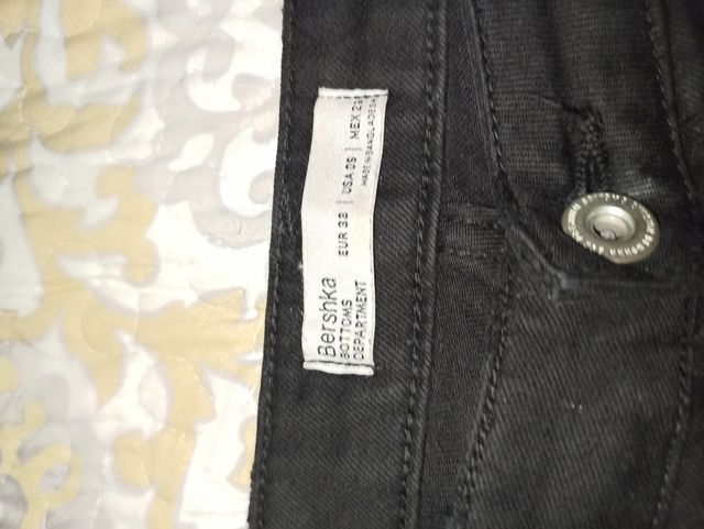 Pantalones Bershka Negros Rotos
