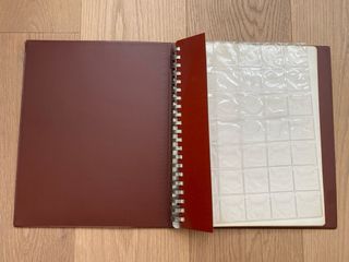 Album porta monete vintage