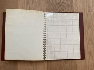 Album porta monete vintage