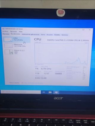 Acer Aspire 5750G Rojo