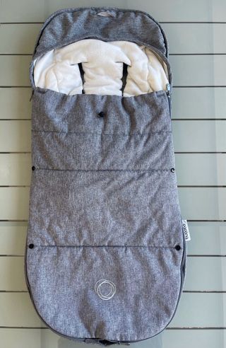 Saco invierno para carrito de bebé Bugaboo gris