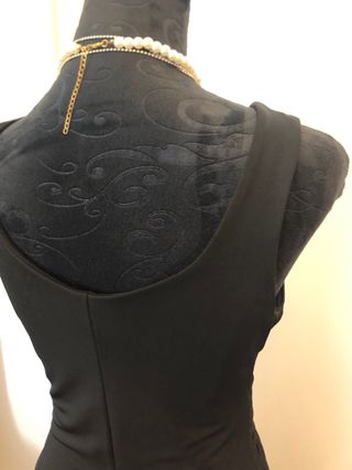 Tuta lycra drappeggiata, pantalone morbido