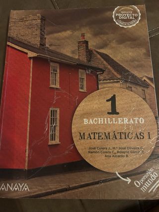 Matemáticas I.