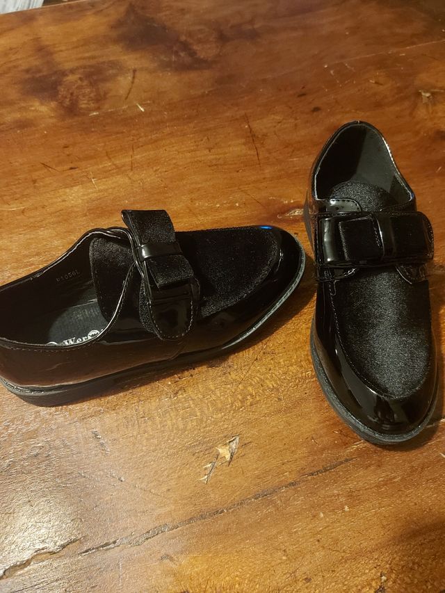 Zapatos escolares niña negros