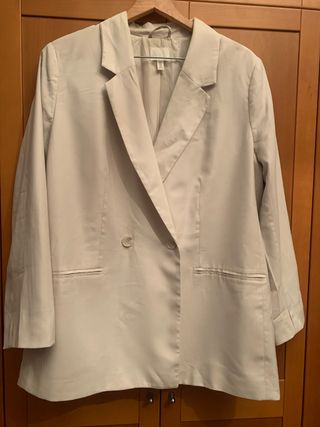 Americana H&M doble botonadura T. L