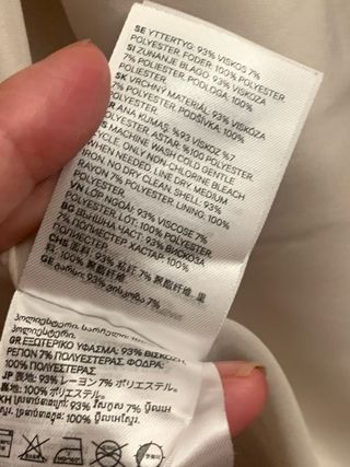 Americana H&M doble botonadura T. L