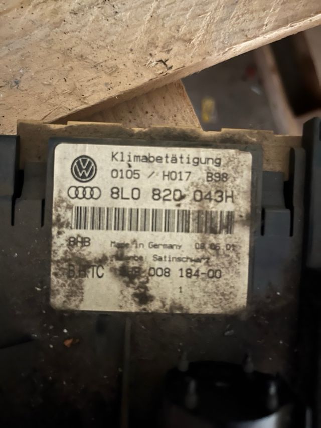 Climatizador Audi A3 8L