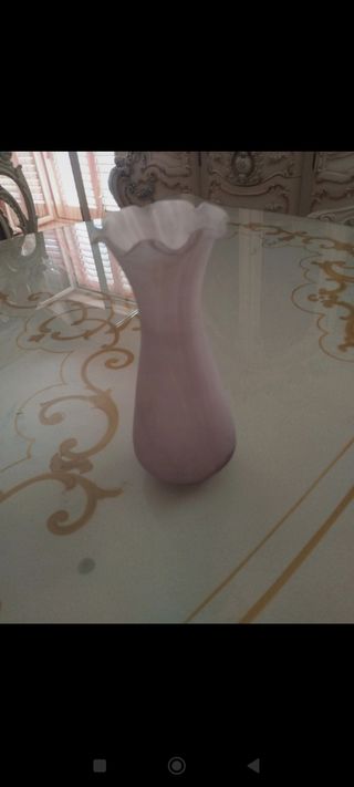 Vaso Murano Vetro Soffiato Vintage Anni 90