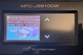 Stampante Brother MFC-J5910DW con errore