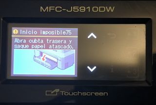 Stampante Brother MFC-J5910DW con errore