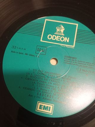 Vinilo LP gauchos 4