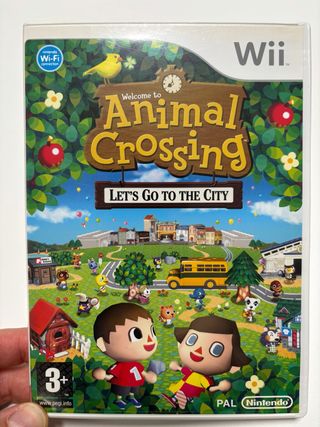 Animal Crossing Let's Go To The City Wii