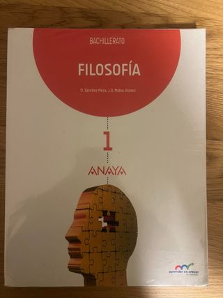 libro de filosofía primero bachiller anaya 