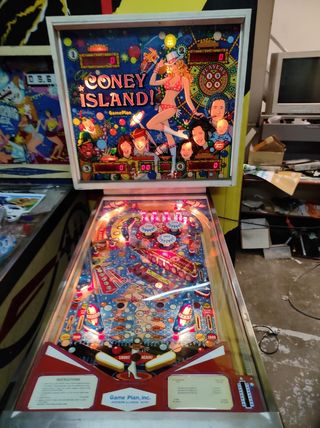 Pinball Coney Island Gameplan