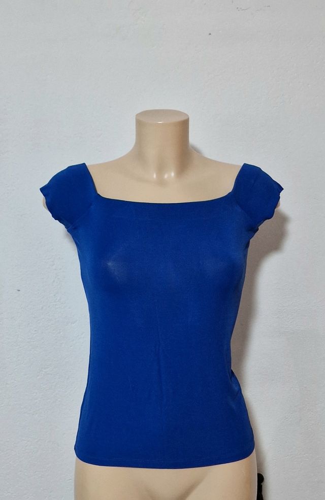 Camiseta Massimo Dutti Azul