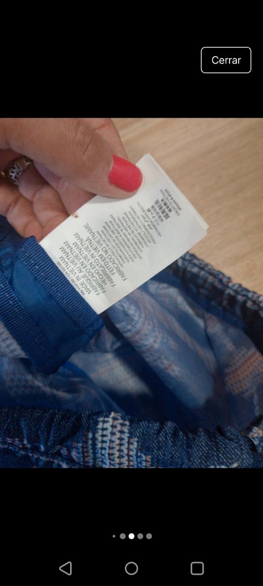 Bolsa Roxy con estampado étnico