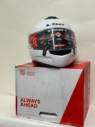Casco Modular LS2 Strobe II Blanco