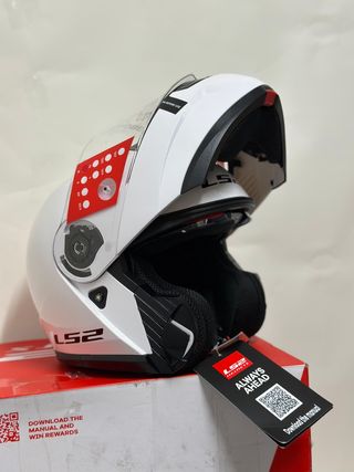 Casco Modular LS2 Strobe II Blanco